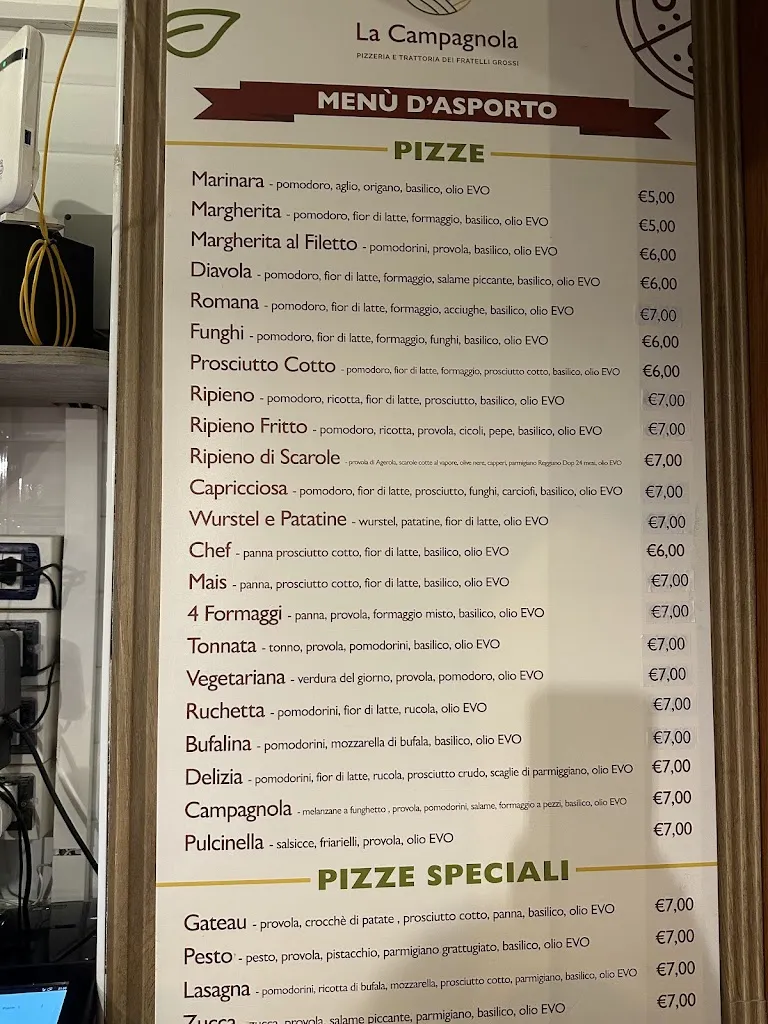Menu_Pizzeria La Campagnola_Campagnola_image_2