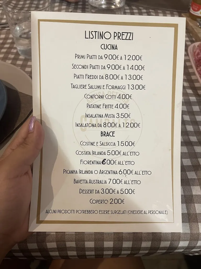 Menu_Antica Ostaria de Campalto_Campalto_immagine_1