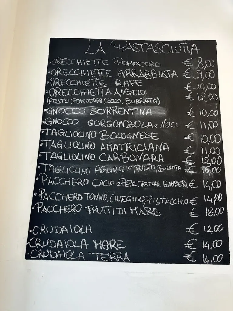 Menu_La Pastasciutta_Ostuni_image_1