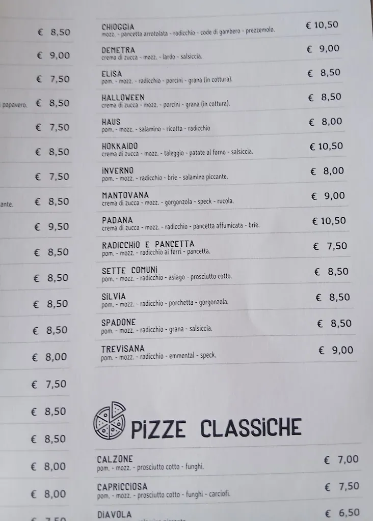 Menu_La Piazzetta - Cicchetteria Pizzeria_Campo San Martino_image_2