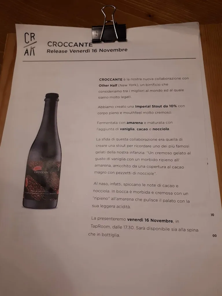 Menü_CRAK Brewery & Taproom_Campodarsego_Bild_2