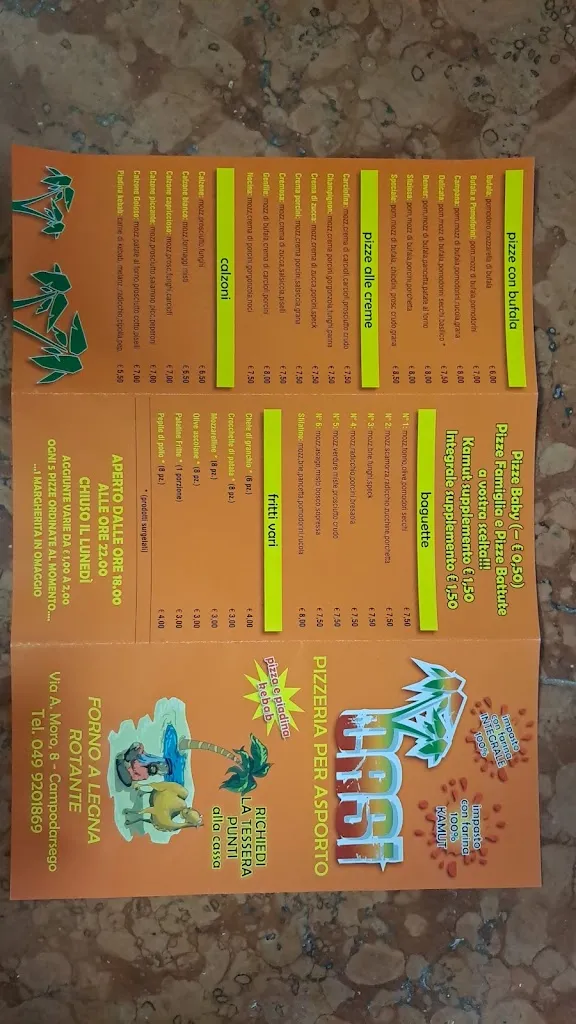 Menu_Pizzeria Oasi Di Tiso Grazia_Campodarsego_image_2