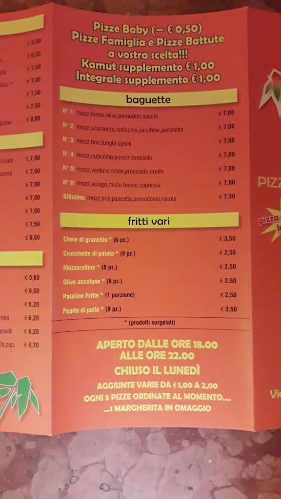 Menu_Pizzeria Oasi Di Tiso Grazia_Campodarsego_image_3