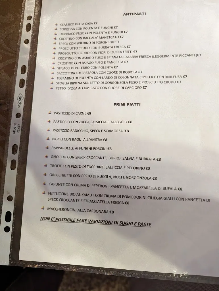 Menu_Trattoria Da Renzo_Candiana_immagine_3