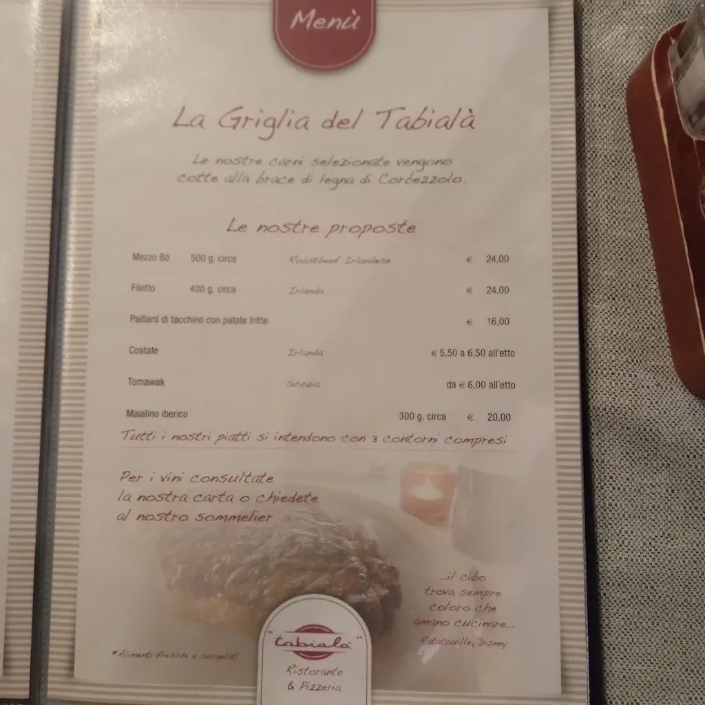 Menu_Ristorante Pizzeria Tabialá_Cappella Maggiore_image_1