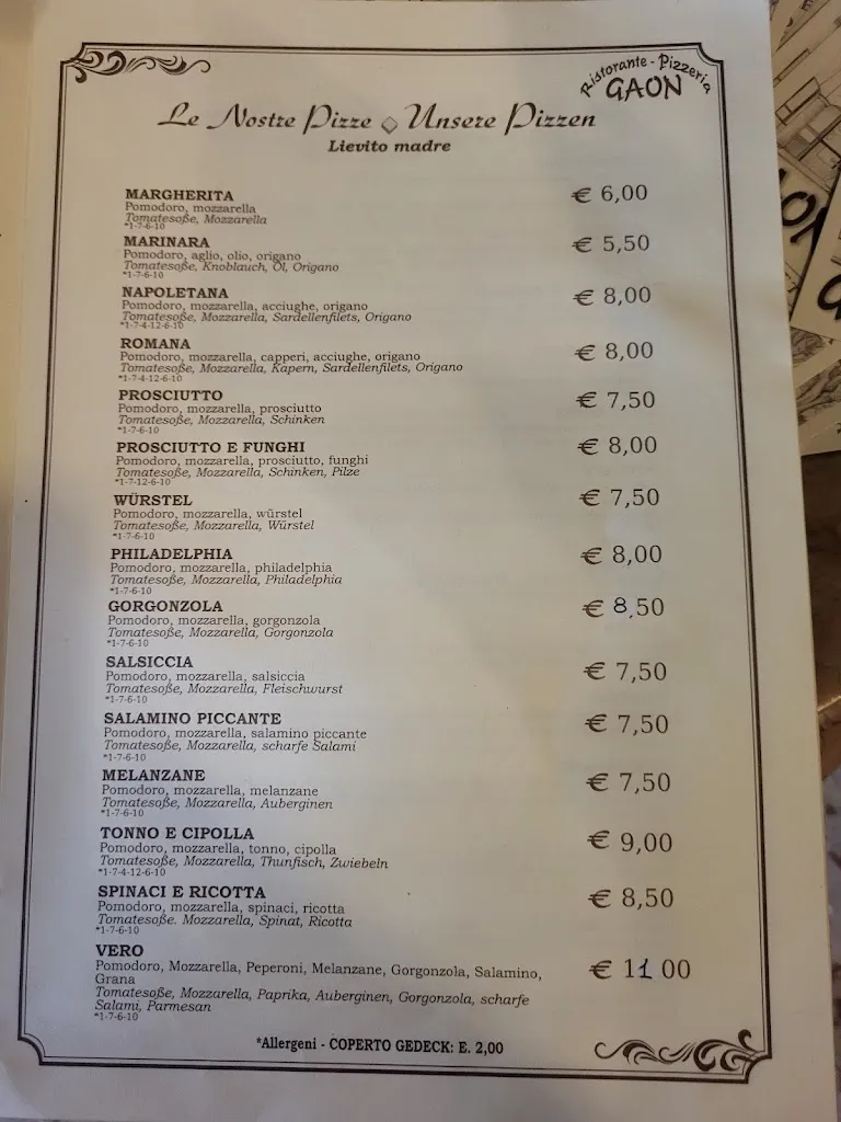 Menu_Pizzeria Ristorante Gaon_Caprino Veronese_image_4