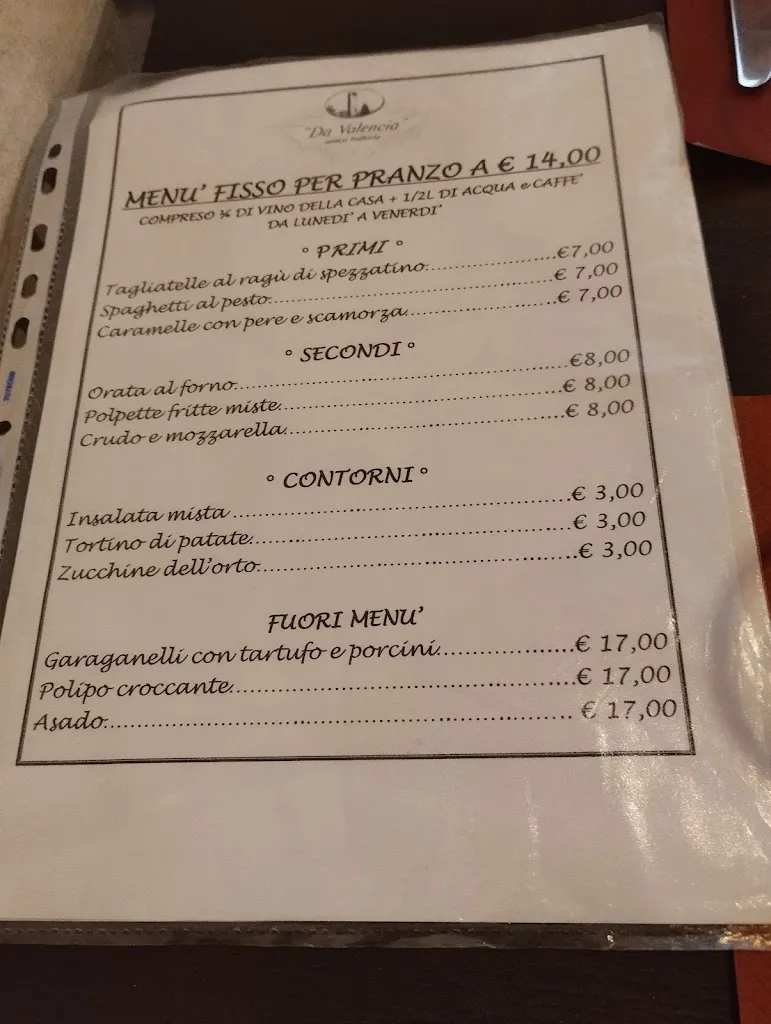 Menu_Antica Trattoria da Valencia_Casale di Scodosia_image_1