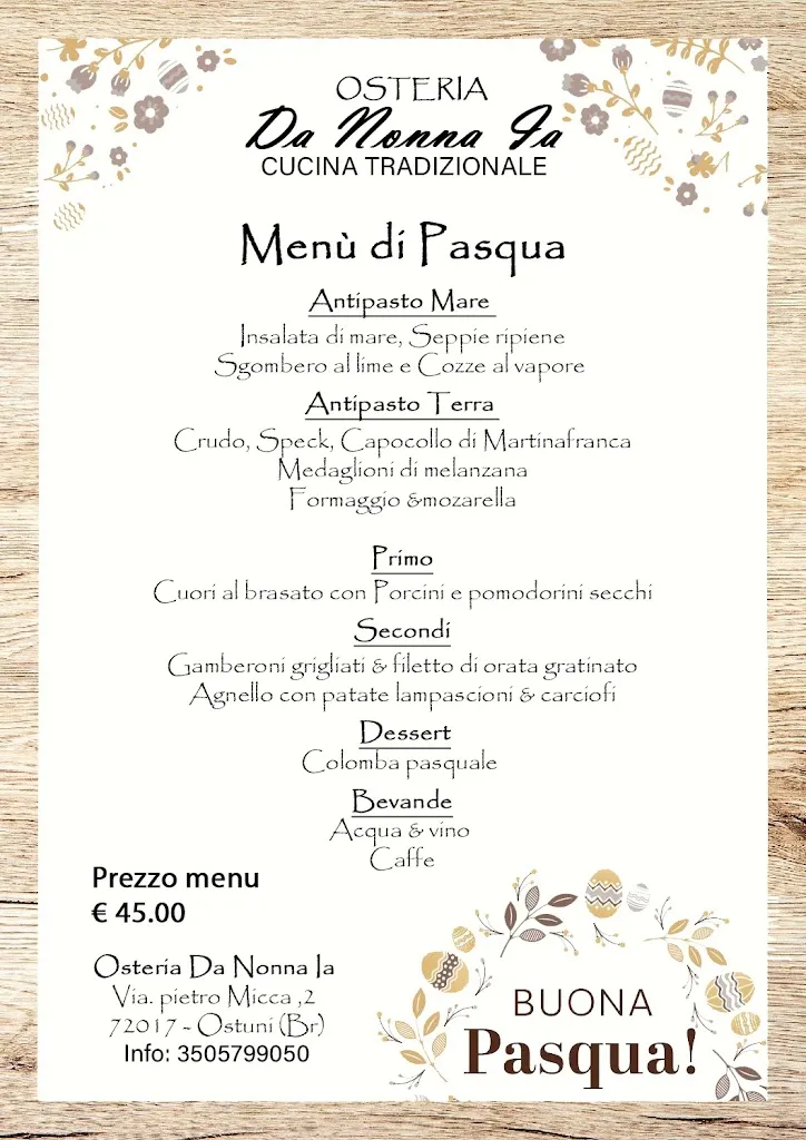 Menu_Osteria Da Nonna Ia_Ostuni_image_1