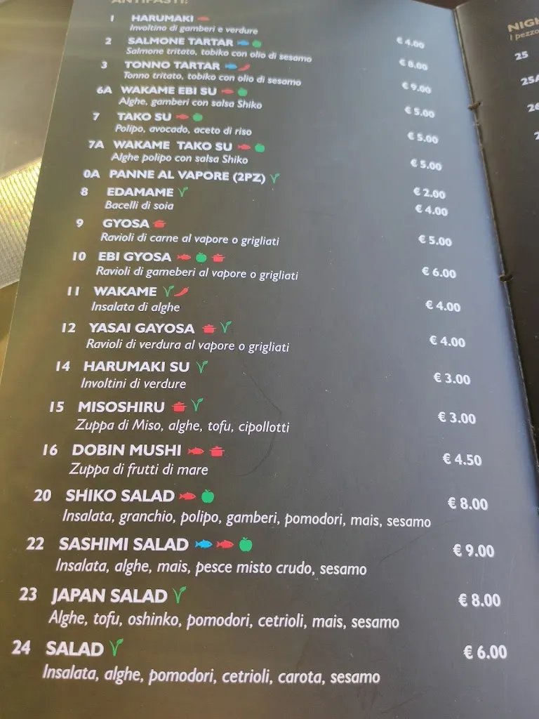 Menu_Shiko' Lounge And Restaurant_Candelù_image_1