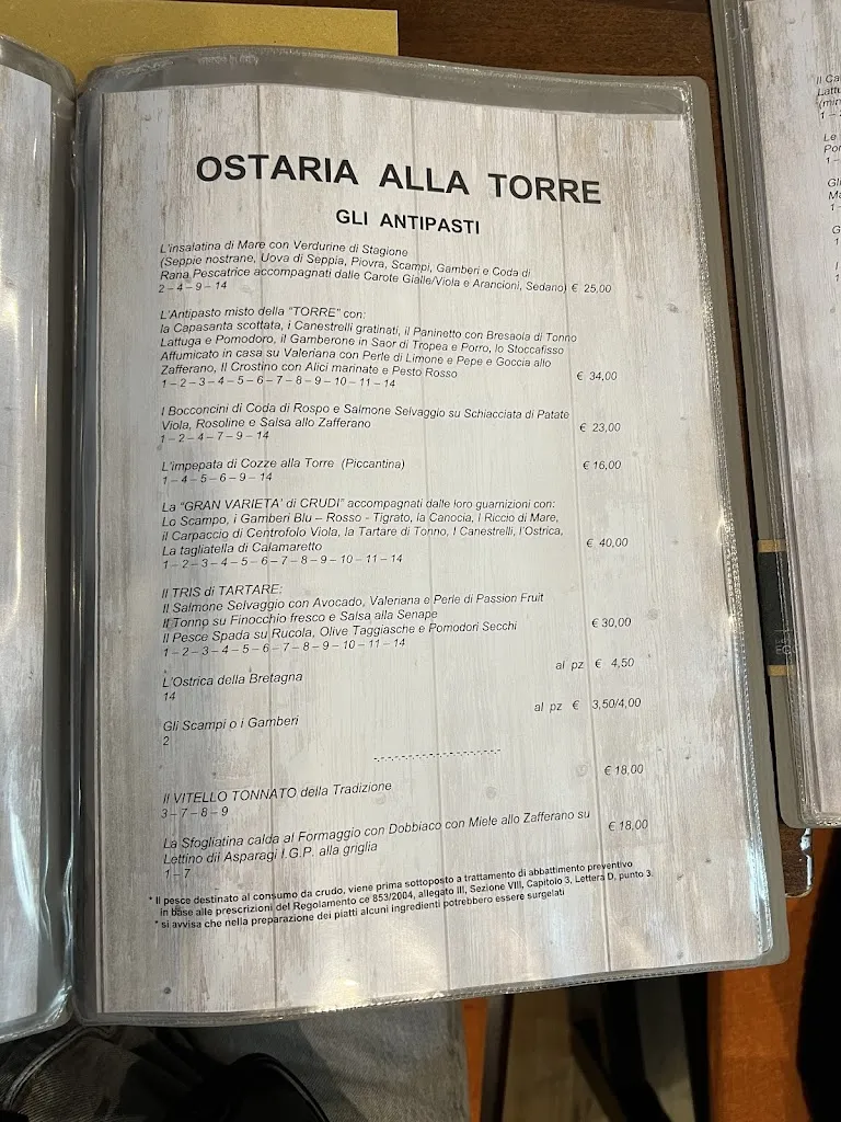 Menu_Ostaria alla Torre - Casale Sul Sile _Casale sul Sile_image_3