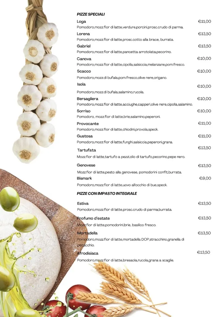 Menu_Pizzeria Loga_Casale sul Sile_imagen_3