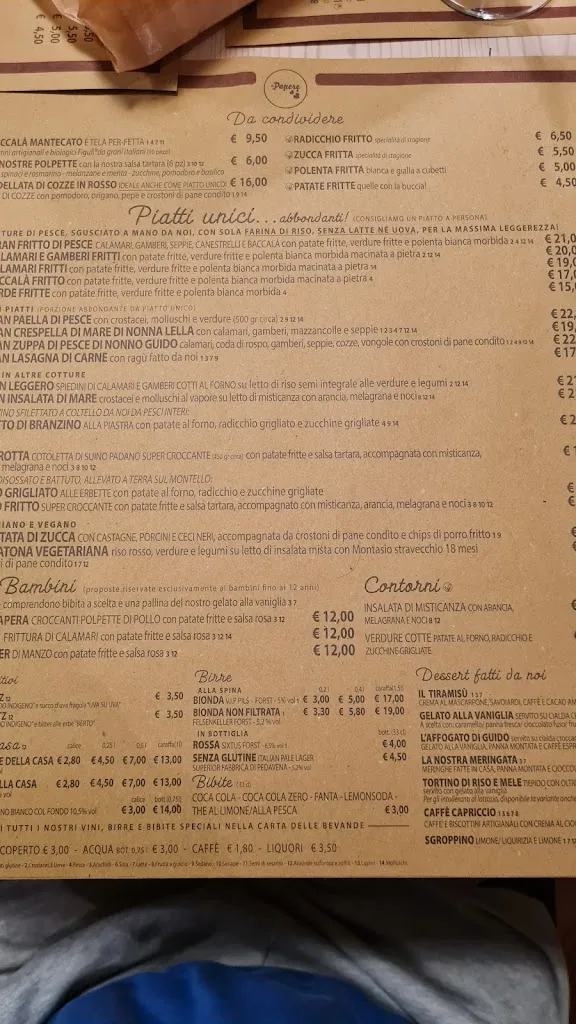 Menü_Le Papere in Barchessa_Casale sul Sile_Bild_4