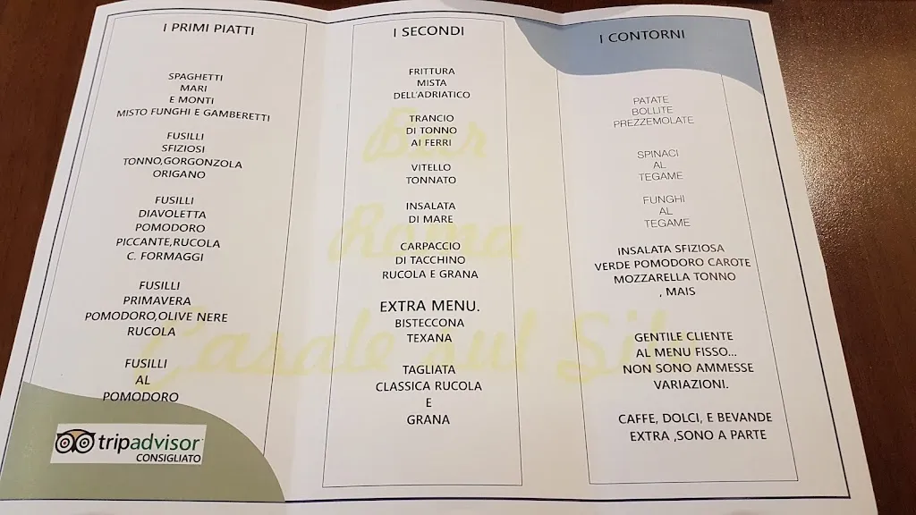 Menu_Bar Roma Pinsa e sapori. Pinse pizze hamburger club sandwich_Casale sul Sile_immagine_2