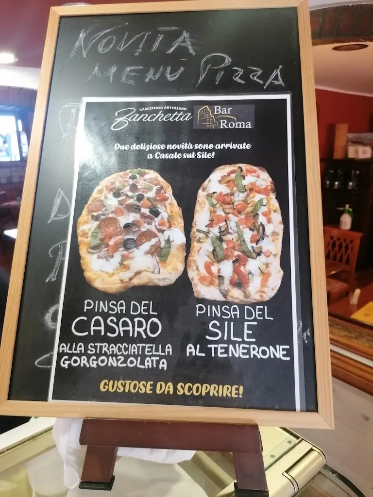 Menu_Bar Roma Pinsa e sapori. Pinse pizze hamburger club sandwich_Casale sul Sile_immagine_4