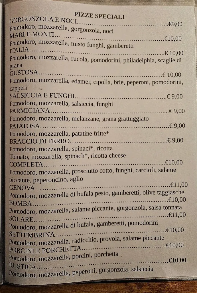 Menu_Top One_Casale sul Sile_immagine_1