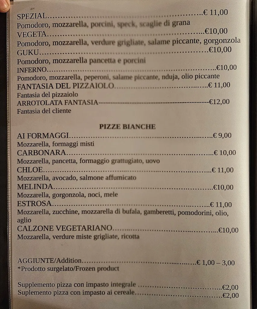 Menu_Top One_Casale sul Sile_immagine_3