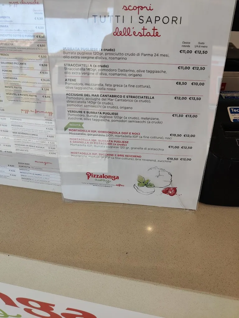 Menu_Pizzalonga Away Casale_Casale sul Sile_image_1
