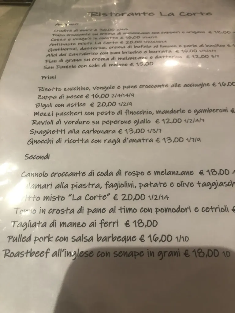 Menu_Ristorante La Corte_Casale sul Sile_immagine_1