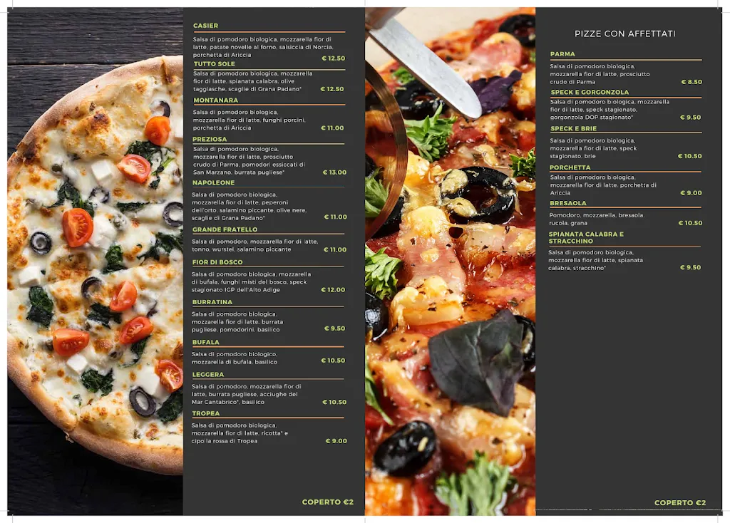 Menu_Pub Pizzeria grill Infinity 1988_Casier_image_2