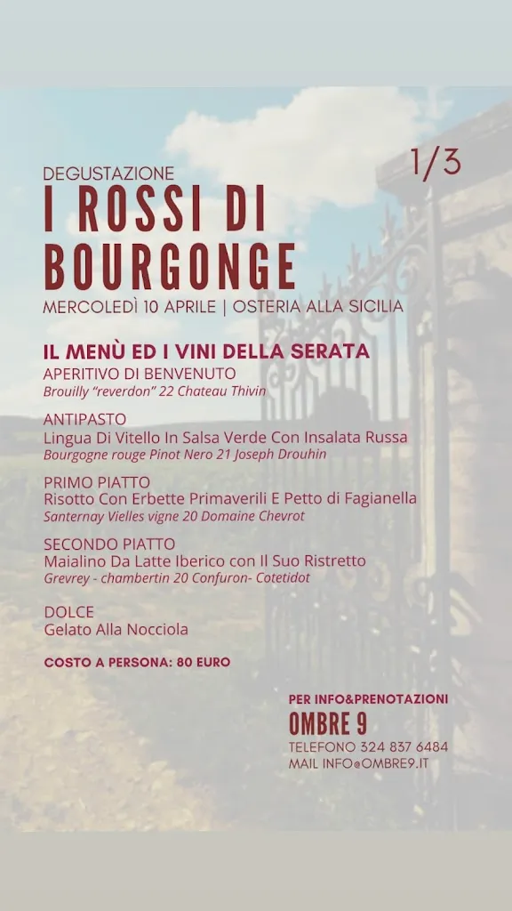 Menu_Osteria Alla Sicilia Casa Vian_Casier_image_3