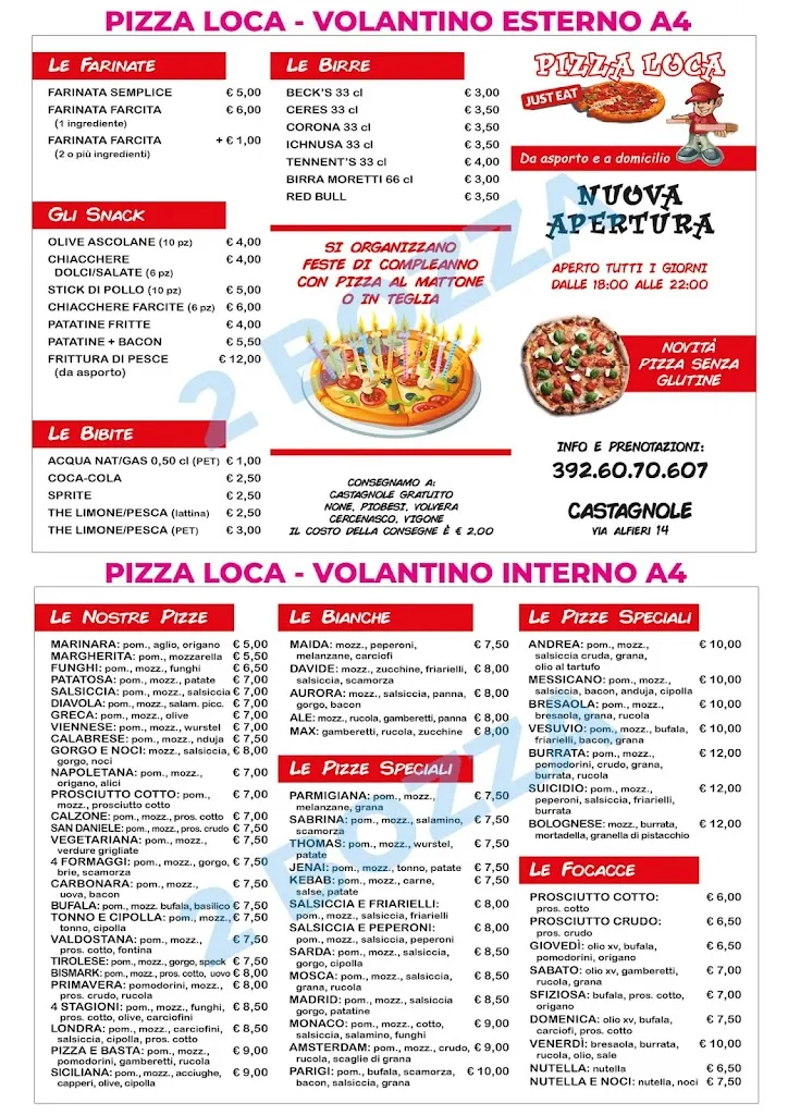 Menu_Pizza loca_Castagnole_image_1