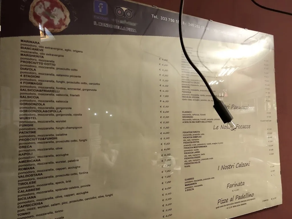 Menu_Il Mondo Della Pizza_Caselle_image_1