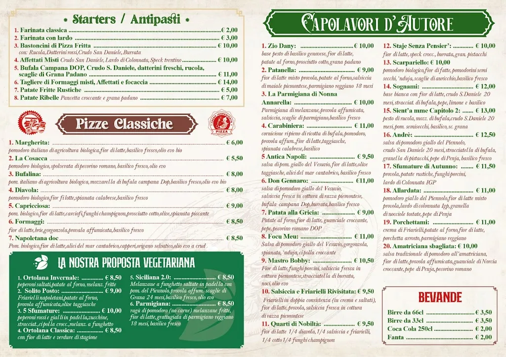 Menu_Pizzeria Sient’a mme Caselle Torinese_Caselle_image_2