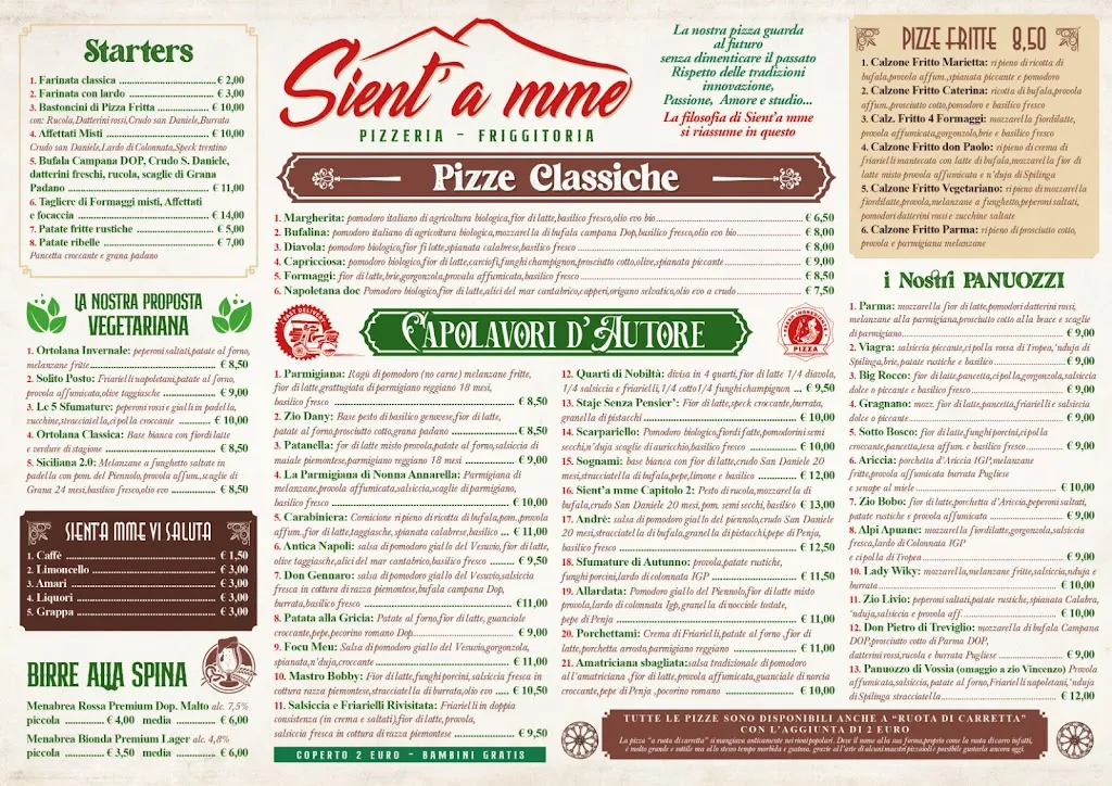 Menu_Pizzeria Sient’a mme Caselle Torinese_Caselle_image_3