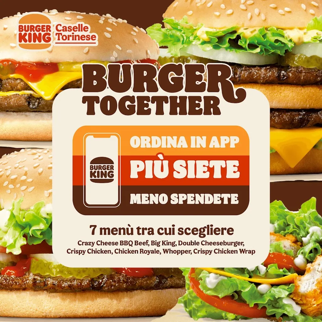 Menu_Burger King Caselle Torinese_Caselle_image_3