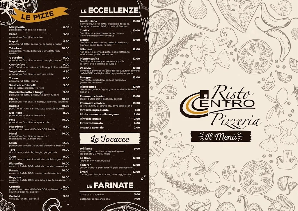Menu_Risto C'entro Pizzeria_Caselle_immagine_2