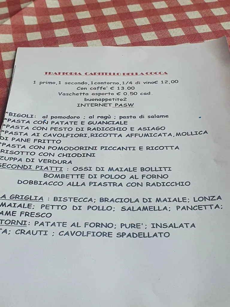 Menu_Trattoria Capitello Della Cocca_Castelgomberto_image_1