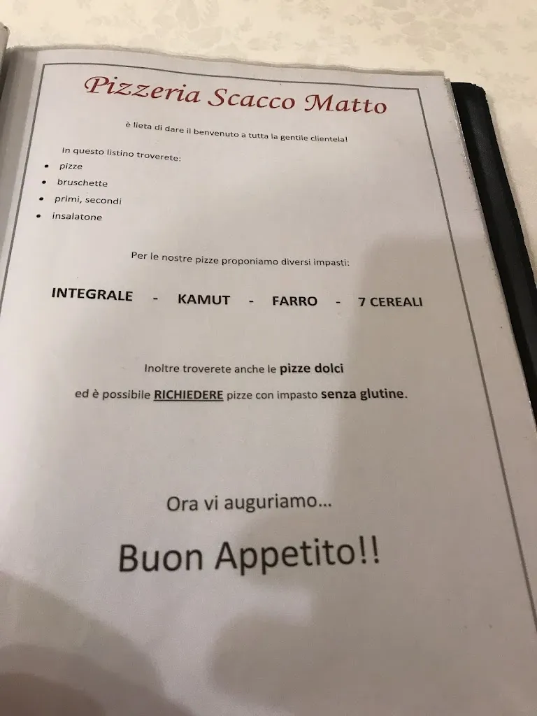 Menu_Pizzeria Ristorante Scacco Matto_Castelgomberto_image_1