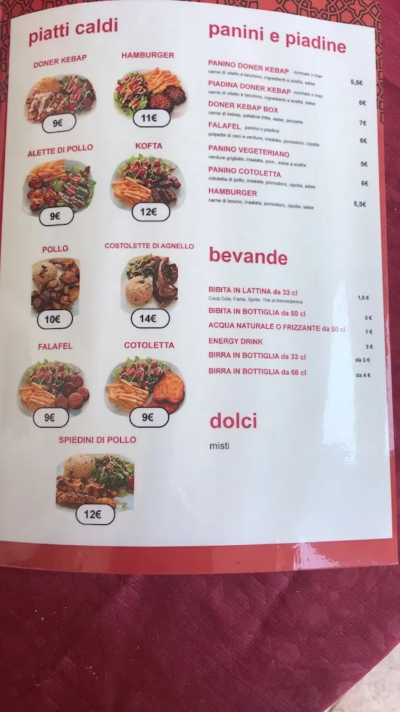 Menu_Marrakech City_Castelgomberto_image_1