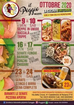 Menu_Ristorante Pizzeria Il Poggio_Castelminio_image_1