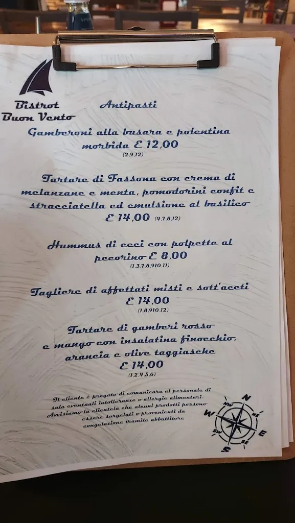 Menu_Bistrot Buon Vento_Castelminio_image_1