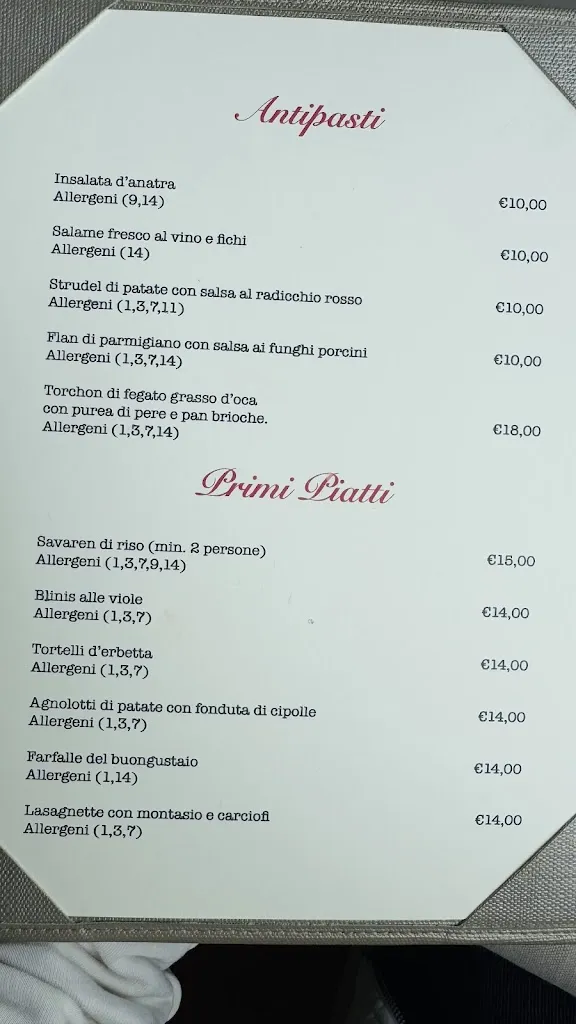 Menu_Trattoria Le Viole | Specialità Parmigiane_Castelnovo_image_2
