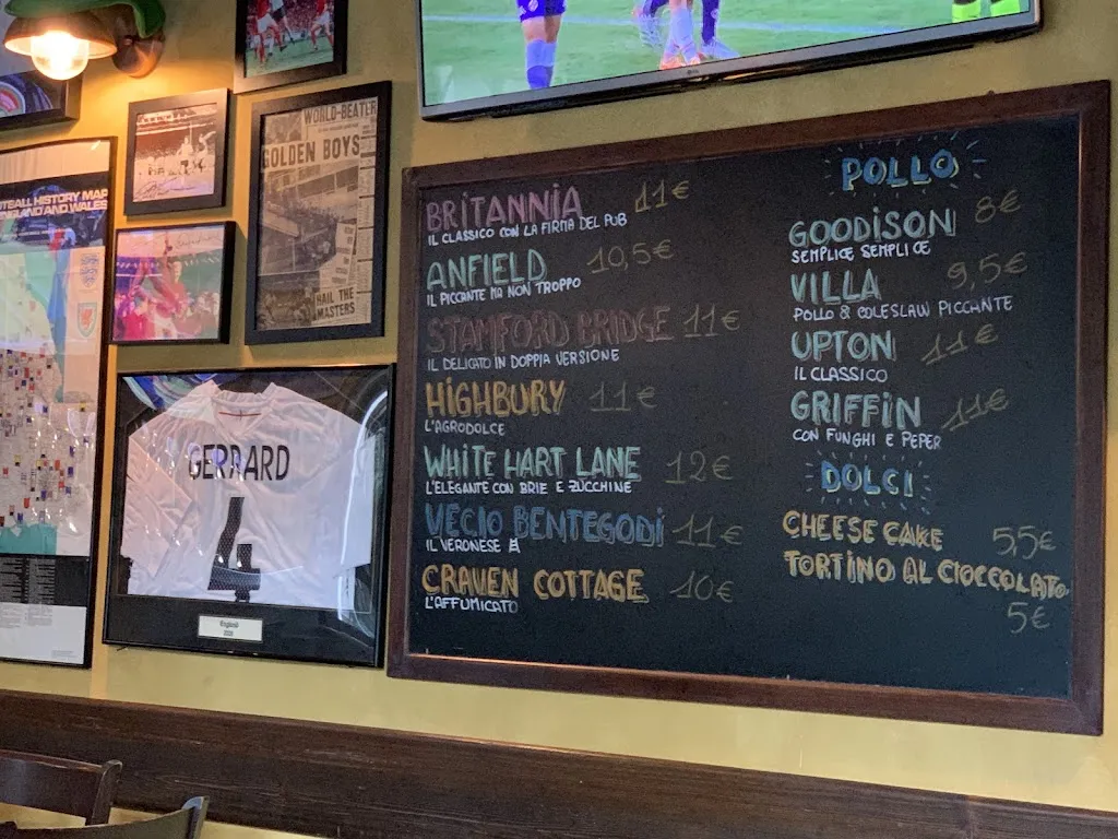 Menu_The Bench Pub_Cavalcaselle_image_2