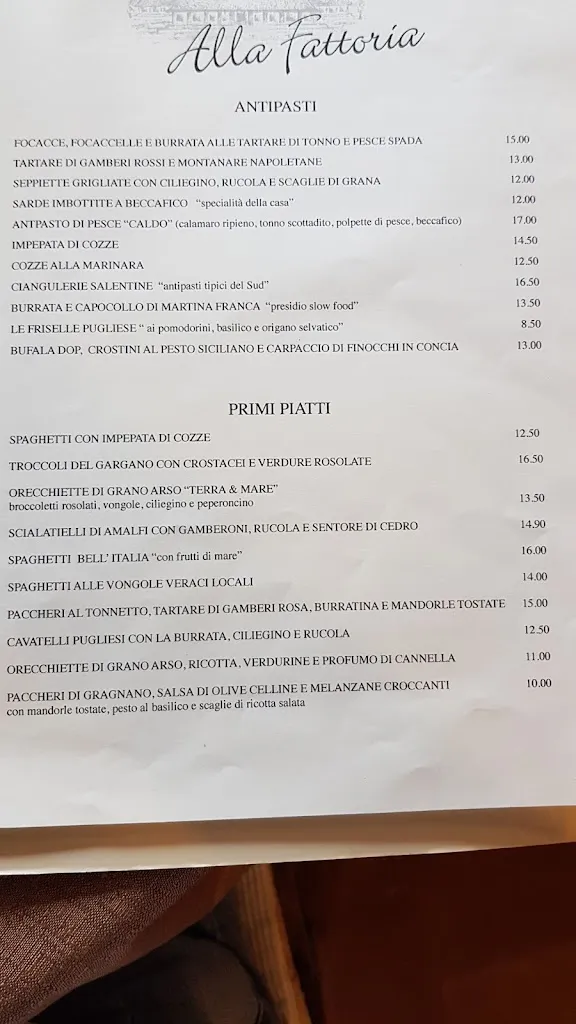 Menu_Ristorante Alla Fattoria_Cavallino_immagine_2