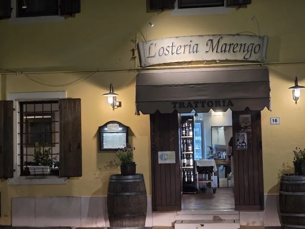 Trattoria L'Osteria Marengo restaurant in Castelnuovo del Garda