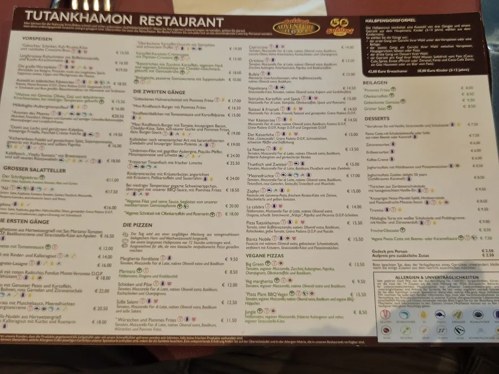 Menu_Tutankhamon Restaurant_Castelnuovo del Garda_immagine_2