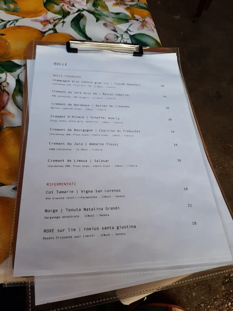 Menu_Osteria La STEzionetta_Castelfranco Veneto_image_4