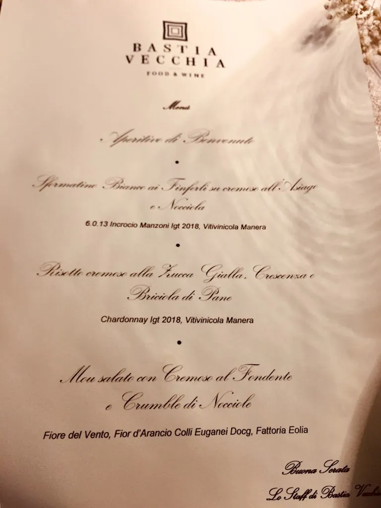 Menu_Bastia Vecchia food & wine_Castelfranco Veneto_image_1