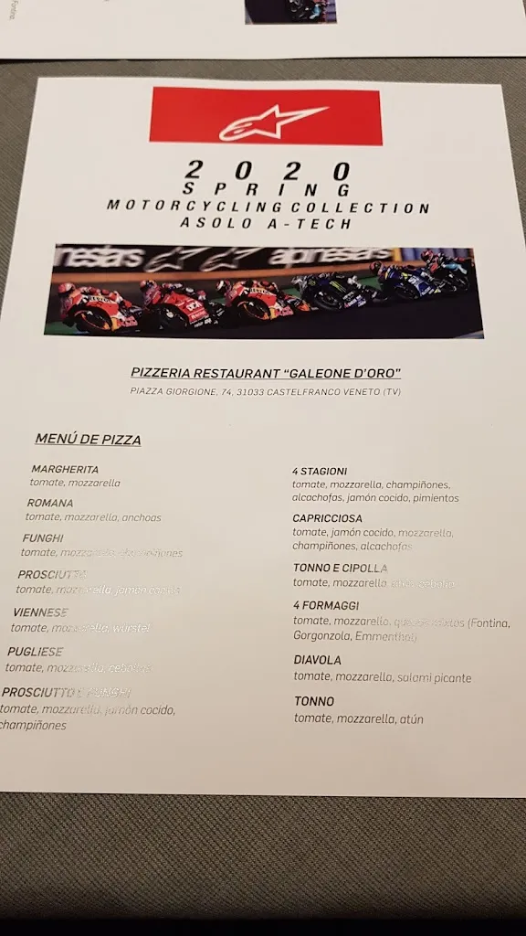 Menu_Galeone d'Oro Pizzeria Ristorante_Castelfranco Veneto_immagine_4