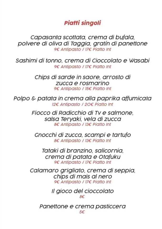 Menü_Alchimista Bistrot e Mescole_Castelfranco Veneto_Bild_2