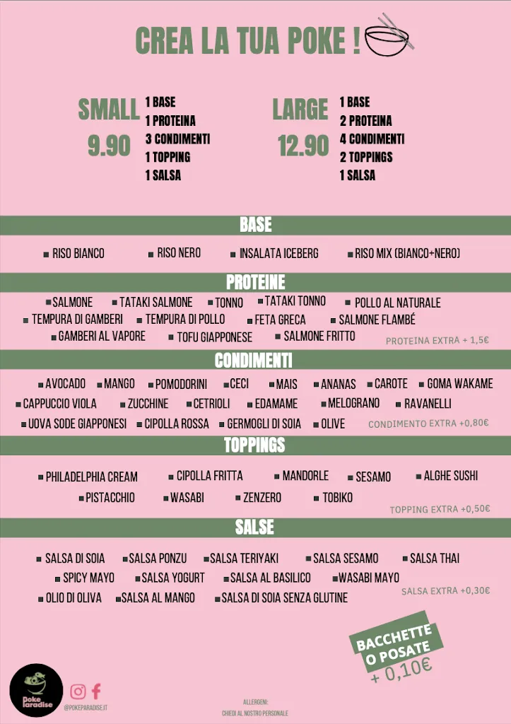 Menu_POKE PARADISE CASTELFRANCO VENETO_Castelfranco Veneto_image_1