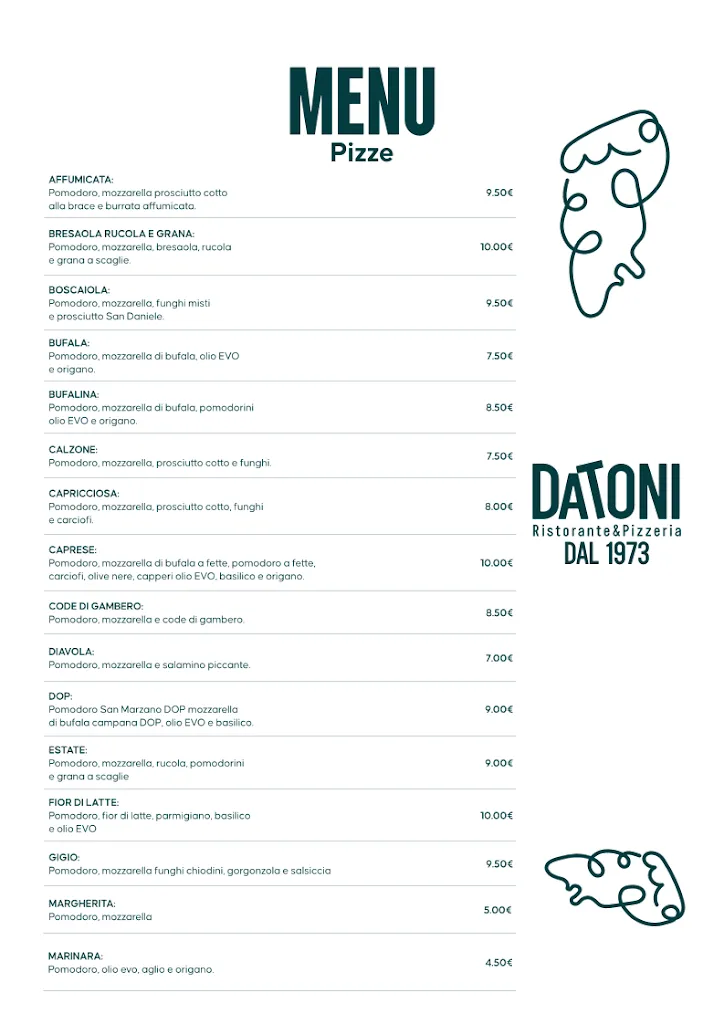 Menu_Pizzeria Ristorante Da Toni_Castelfranco Veneto_image_1