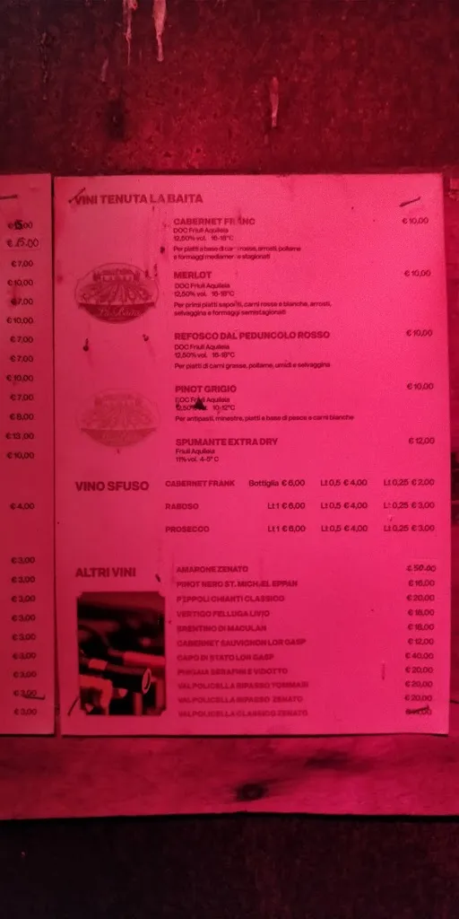 Menu_Baita al Lago_Castelfranco Veneto_image_1