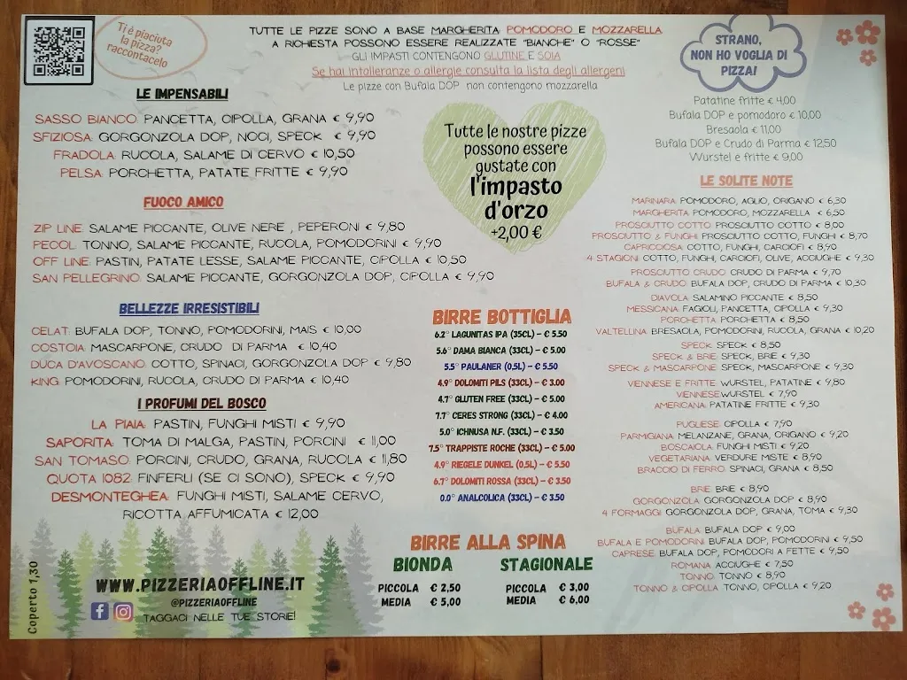Menu_Pizzeria Off Line_Celat-San Tomaso Agordino_image_2