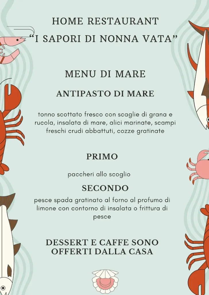 Menu_Home restaurant “i sapori di nonna Vata”_Patù_image_1
