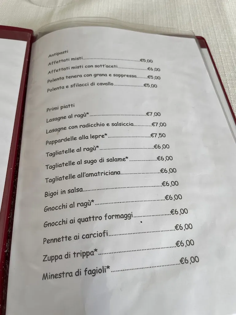 Menu_Bar Trattoria le Quattro Lanterne di Vitulo Michele_Cavarzere_image_2